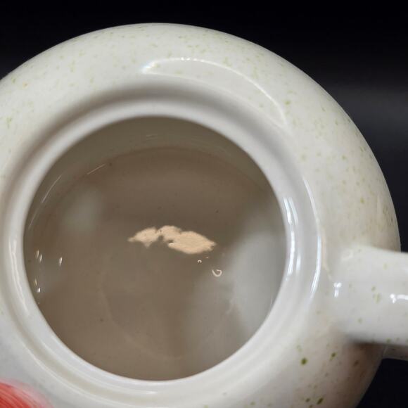 Rose Relief Tea for One Ceramic Teapot Cup Set – Damaged Lid - Picture 10 of 11